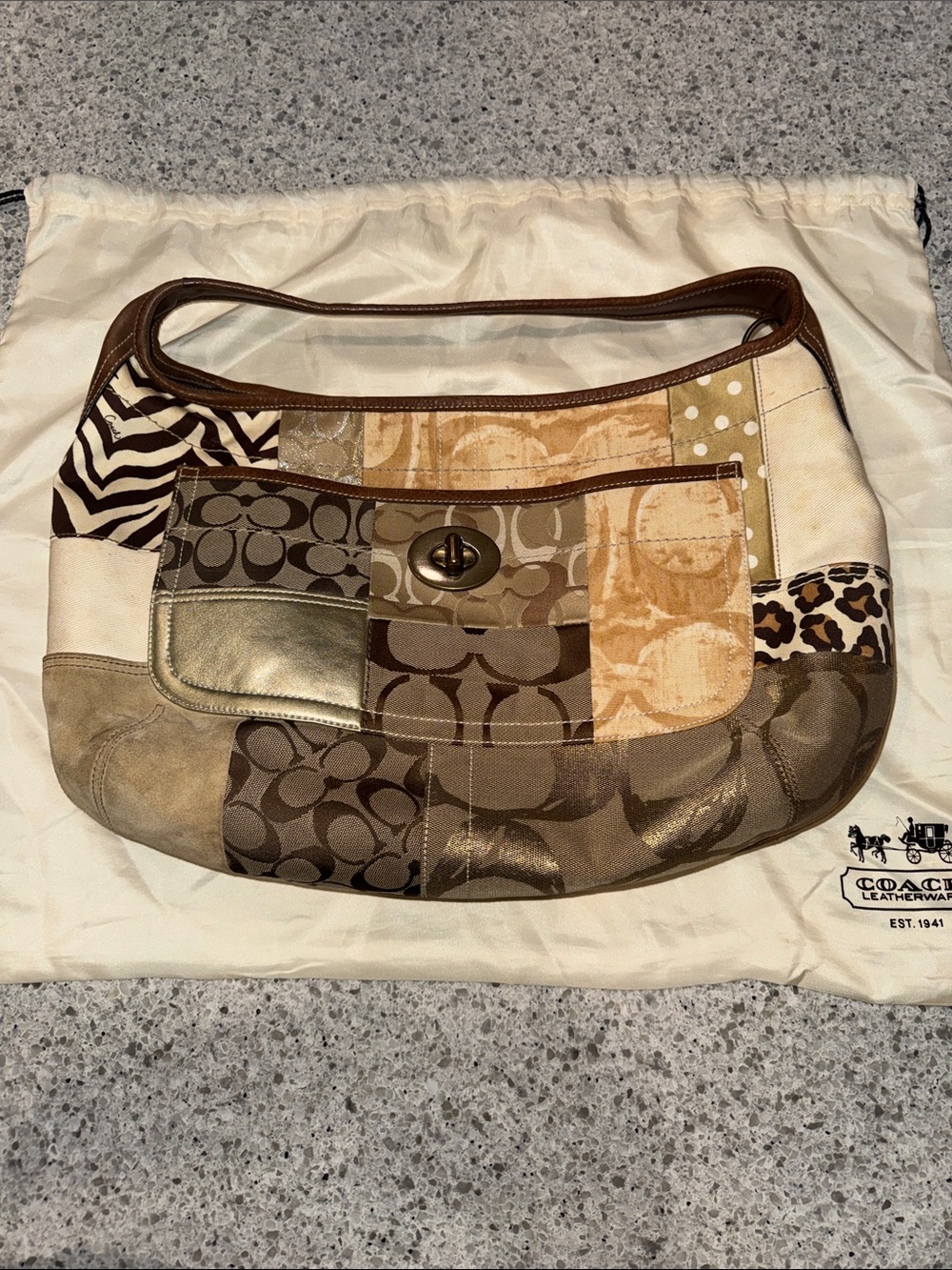 Coach Ergo Patchwork XL Bag